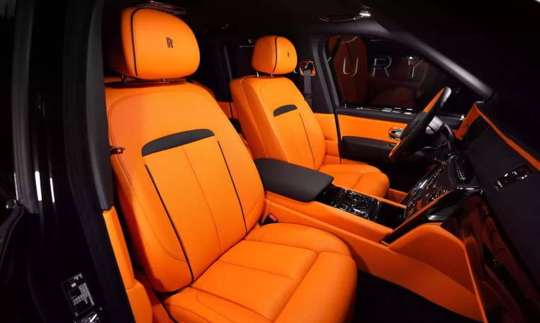 Buy Rolls Royce Cullinan in Diamond Black Super Car in UAE