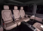 Mercedes-Benz V250D LWB Maybach Kit 2023 Black Luxury Car Dealership in Dubai