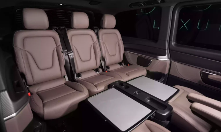 Mercedes-Benz V250D LWB Maybach Kit 2023 Black Exotic Car Dealership in Dubai