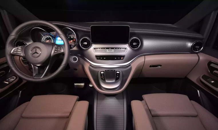 Buy Mercedes-Benz V250D LWB Maybach Kit 2023 Black in Dubai