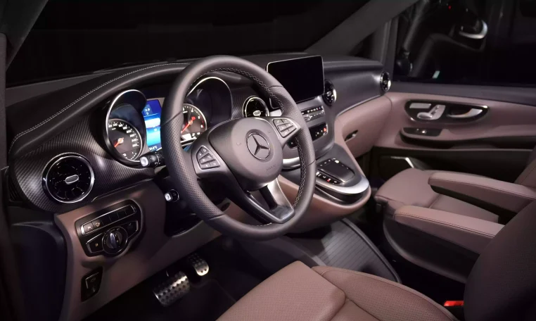 Buy Mercedes-Benz V250D LWB Maybach Kit 2023 Black in Dubai UAE