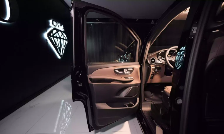 Buy Mercedes-Benz V250D LWB Maybach Kit 2023 Black in UAE