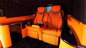 Buy Maybach V-Class Extra LWB 2023 Red Wine & Black in Dubai