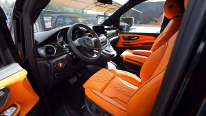 Maybach V-Class Extra LWB 2023 Red Wine & Black luxury van for sale