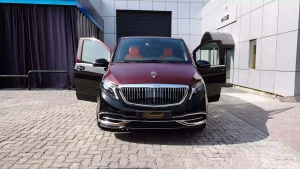Maybach V-Class Extra LWB Red Wine & Black