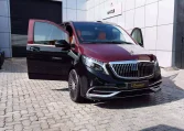 Maybach V-Class Extra LWB in Red Wine & Black