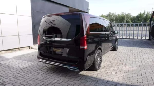 Dubai Maybach V-Class Extra LWB 2023 Red Wine & Black for sale