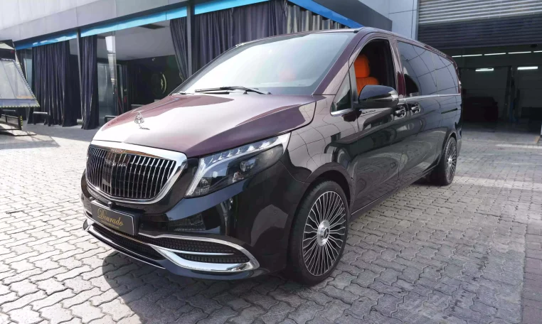 Buy Maybach V-Class Extra LWB Red Wine & Black