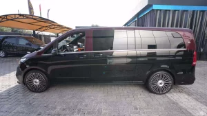 Maybach V-Class Extra LWB 2023 mini van in Red Wine & Black