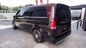Maybach V-Class Extra LWB 2023 Red Wine & Black exotic mini van for sale