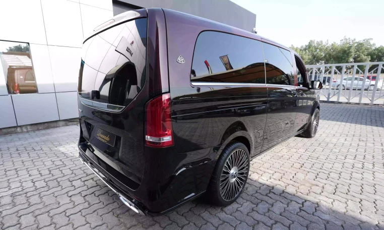 buy Maybach V-Class Extra LWB 2023 Red Wine & Black exotic mini van