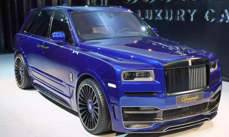 Buy Rolls Royce Cullinan Salamanca Blue Super Car for sale in dubai