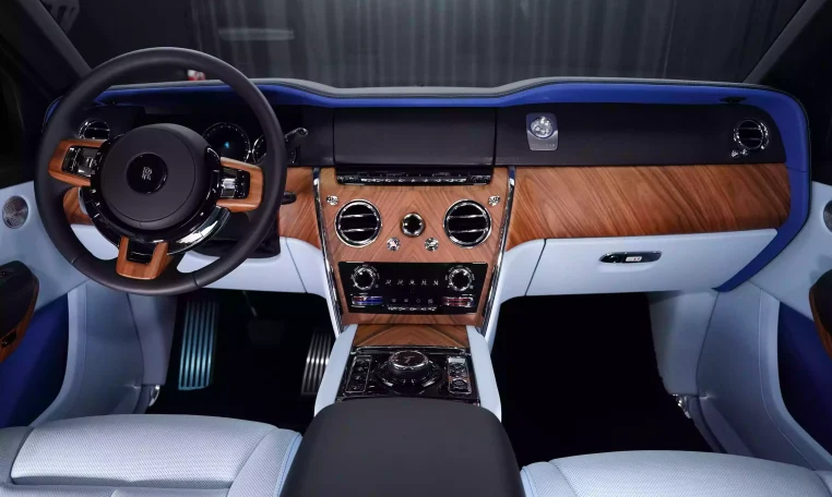 Buy Rolls Royce Cullinan Salamanca Blue Super Car in Dubai