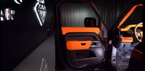 Buy Land Rover Defender 110 P525 Lumma CLR LD in Santorini Black Satin Finish in UAE