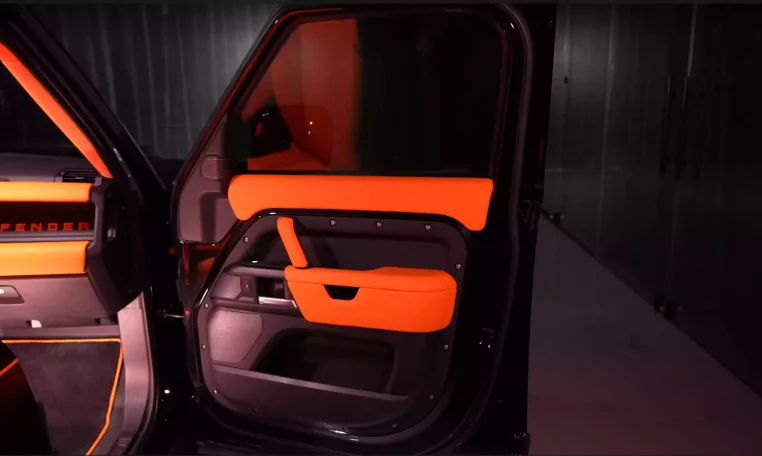 Buy Land Rover Defender 110 P525 Lumma CLR LD in Santorini Black Satin Finish