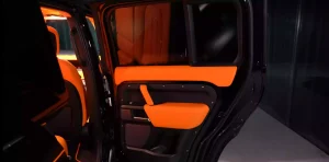 Land Rover Defender 110 P525 Lumma CLR LD in Santorini Black Satin Finish for sale in Dubai