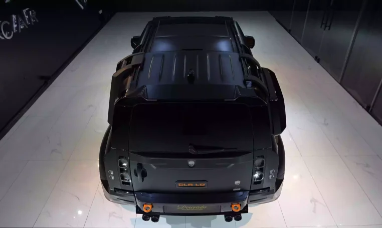 Land Rover Defender 110 P525 Lumma CLR LD in Santorini Black Satin Finish Exotic Car for sale