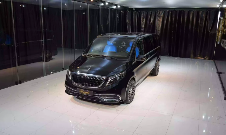 Maybach V-Class Extra LWB 2023 Obsidian Black for sale in Dubai UAE