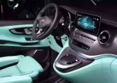 Buy Maybach V Class Long Wheelbase in Obsidian Black & Interior Tiffany Blue mini van