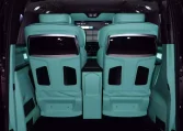 Maybach V Class Long Wheelbase in Obsidian Black & Interior Tiffany Blue 2023