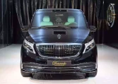 Maybach V Class Long Wheelbase in Obsidian Black & Interior Tiffany Blue for sale