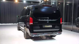 Maybach V Class Long Wheelbase in Obsidian Black & Interior Tiffany Blue dealership