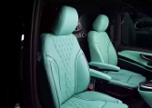 Maybach V Class Long Wheelbase in Obsidian Black & Interior Tiffany Blue luxury mini van for sale