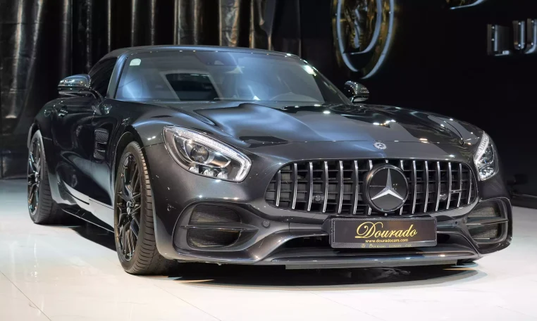 Mercedes-AMG GT C Roadster in Magnetite Black