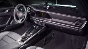 Porsche 911 Turbo S Cabriolet in Crayon & Interior Black
