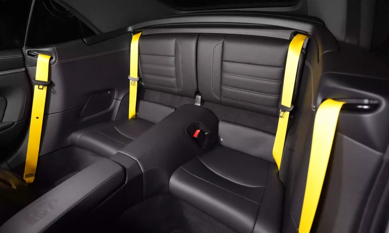 Porsche 911 Turbo S Cabriolet in Crayon & Interior Black