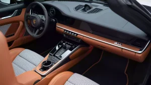 Porsche 911 Turbo S Cabriolet in Jet Black & Interior Heritage Design Package
