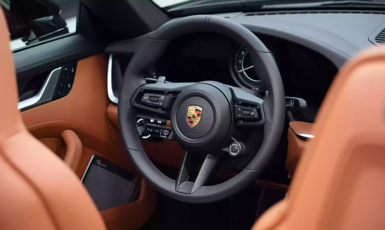 Porsche 911 Turbo S Cabriolet in Jet Black & Interior Heritage Design Package