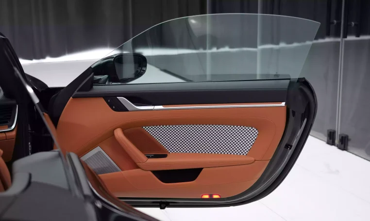 Porsche 911 Turbo S Cabriolet in Jet Black & Interior Heritage Design Package