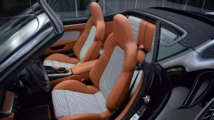 Porsche 911 Turbo S Cabriolet in Jet Black & Interior Heritage Design Package