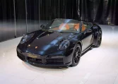 Porsche 911 Turbo S Cabriolet in Jet Black & Interior Heritage Design Package