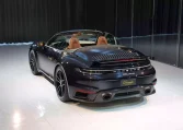 Porsche 911 Turbo S Cabriolet in Jet Black & Interior Heritage Design Package