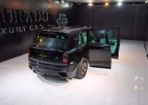 Rolls Royce Cullinan Onyx Concept in Diamond Black & Interior Mint Green Dealership in Dubai