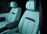 Buy Rolls Royce Cullinan Onyx Concept in Diamond Black & Interior Mint Green in Dubai
