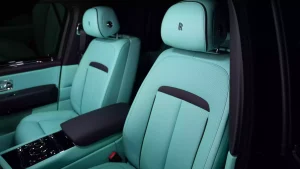 Buy Rolls Royce Cullinan Onyx Concept in Diamond Black & Interior Mint Green in Dubai