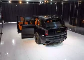Rolls Royce Cullinan Onyx Concept in Diamond Black Car Dealership in Dubai UAE