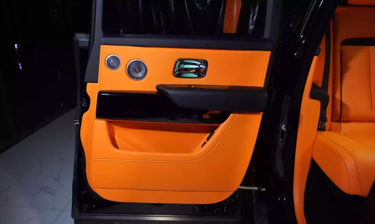 Rolls Royce Cullinan Onyx Concept in Diamond Black Exotic Car Dealership in Dubai UAE