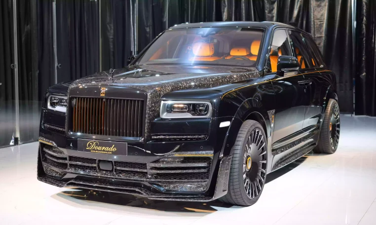 Rolls Royce Cullinan Onyx Concept in Diamond Black for Sale in Dubai UAE