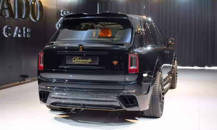 Rolls Royce Cullinan Onyx Concept in Diamond Black Exotic Car for Sale in Dubai UAE