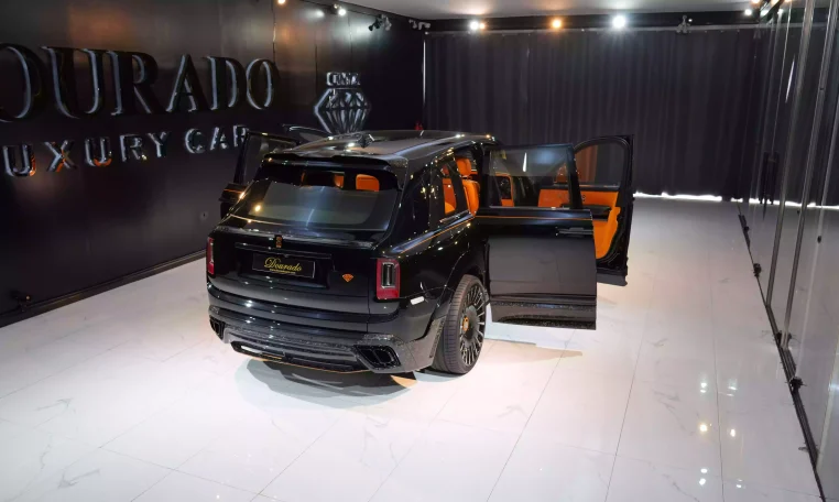 Rolls Royce Cullinan Onyx Concept in Diamond Black Car for Sale in Dubai UAE