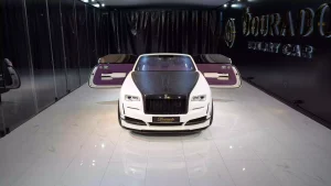Rolls Royce Dawn Onyx Concept in Special Paint Dealership in Dubai