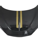 Ferrari 458 Carbon Fiber Hood Black Gold for sale in Dubai