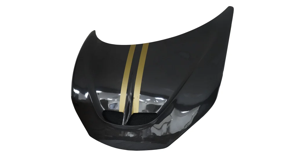 Ferrari 458 Carbon Fiber Hood Black Gold for sale in Dubai