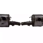 Ferrari 812 Left & Right Rear Silencer Silver OEM 337500 337499 for sale in dubai 02