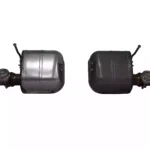 Ferrari 812 Left & Right Rear Silencer Silver OEM 337500 337499 for sale in dubai 03