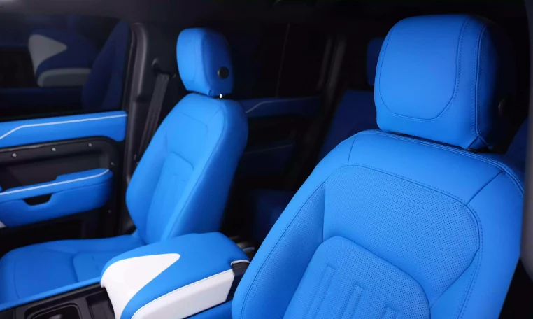 Land Rover Defender 110 P400 Lumma CLR LD in Carpathian Grey Matte Luxury car for sale in Dubai UAE